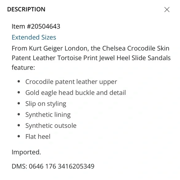 New Kurt Geiger London Chelsea Crocodile Tortoise Crystal slides gold brown 8.5 - Picture 4 of 12